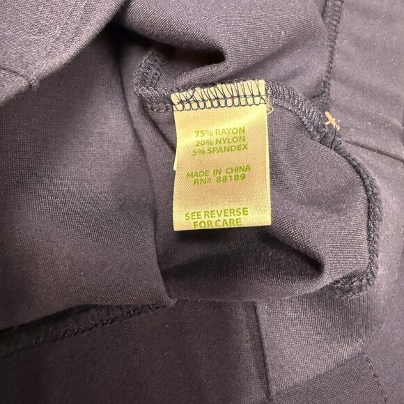 Lilly Pulitzer Biaocchi Pant Women’s Large True Navy Legging-Fit NWT - Picture 5 of 8